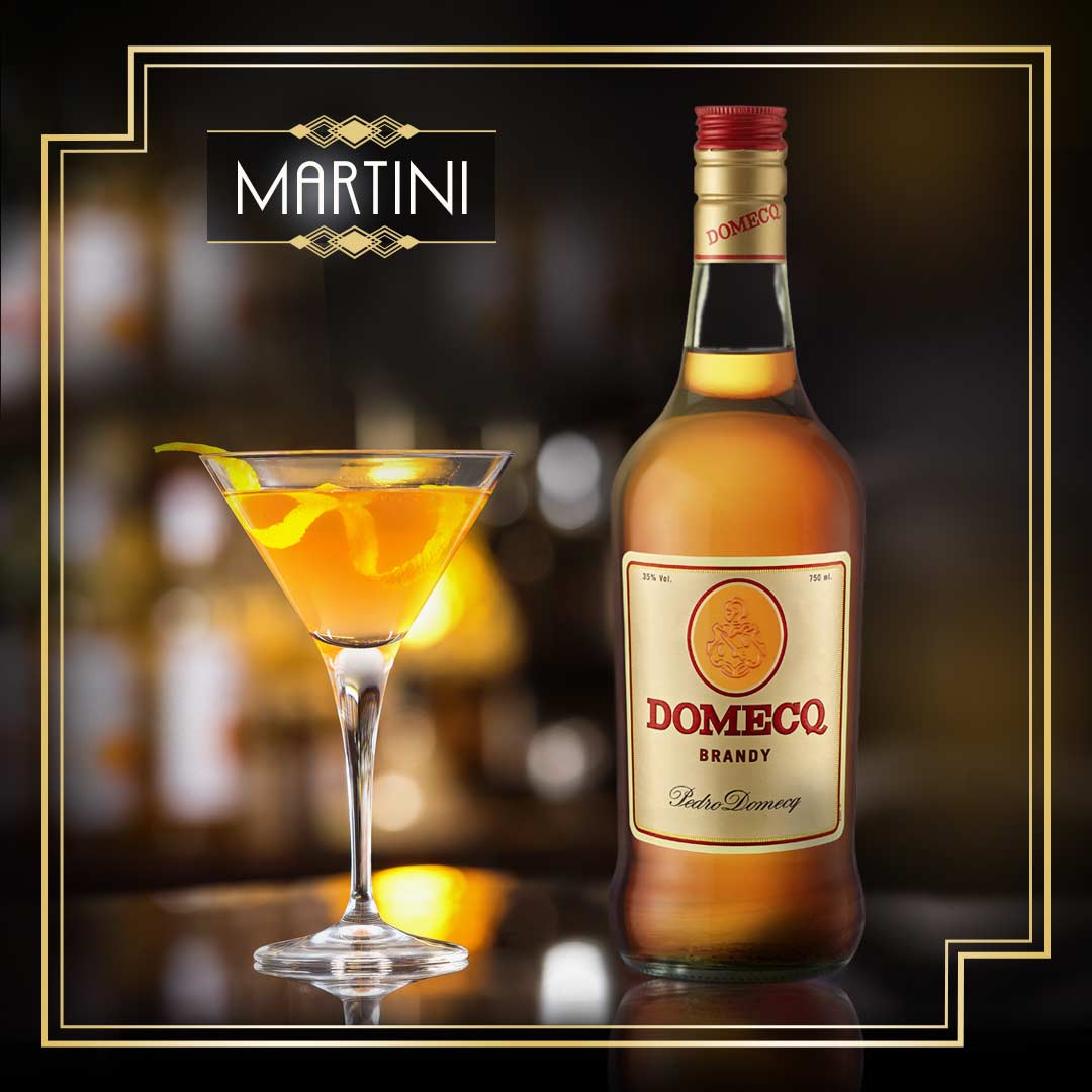 Brandy Domecq Martini