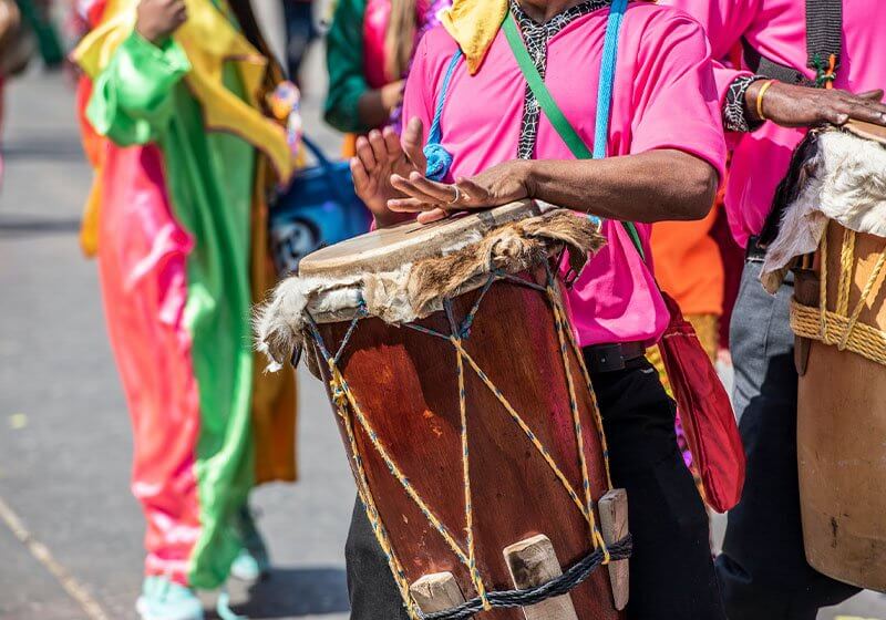 Música típica en el Carnaval de Barranquilla